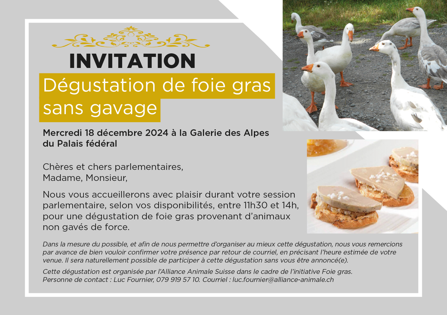 2024-12-18-Invitation-degustation-foie-gras-sans-gavage Dégustation de foie gras sans gavage au Parlement