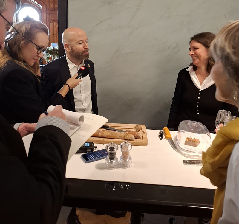 Degustation-foie-gras-sans-gavage-2 Dégustation de foie gras sans gavage au Parlement